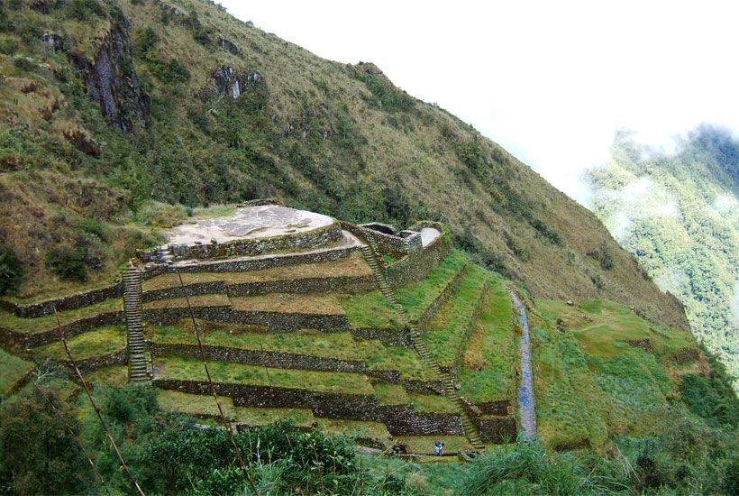 Inca Trail Town above the clouds