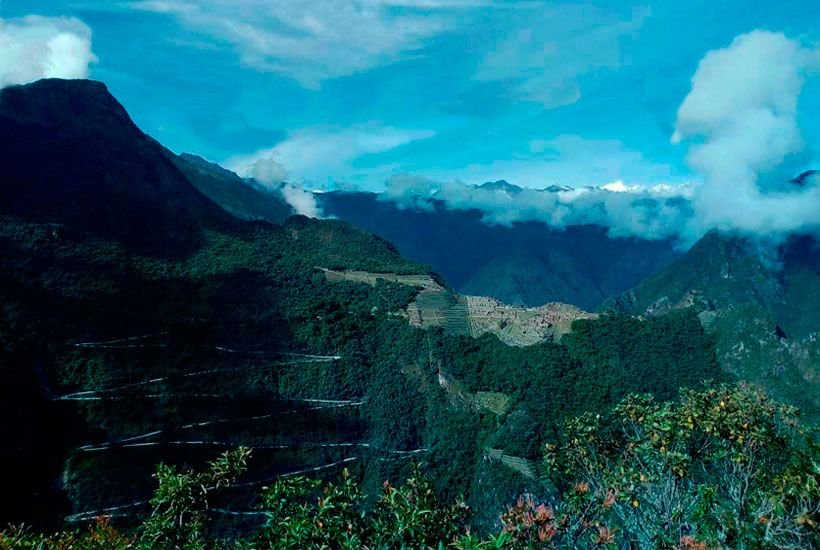 the road to Machu Picchu